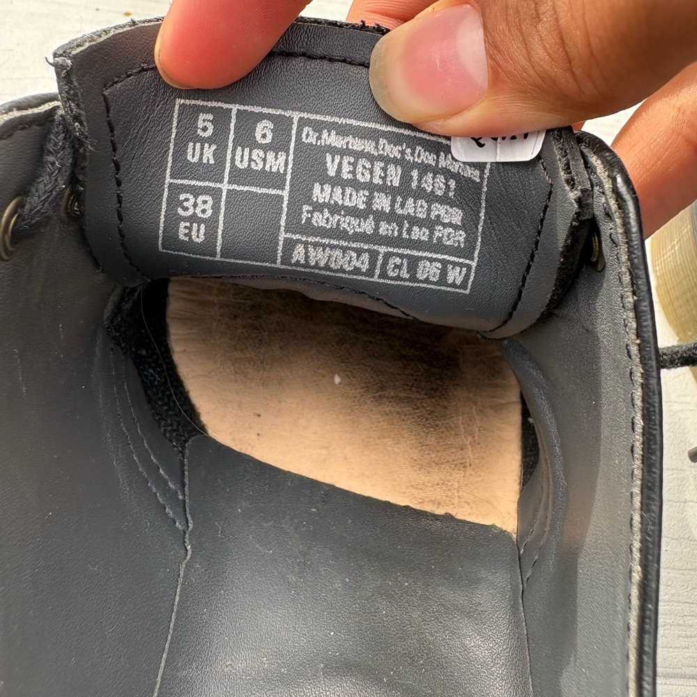 Vegan Leather Unisex Dr martins